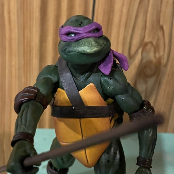 🐢 NECA Donatello Teenage Mutant Ninja Turtle Action Figure 2018 TMNT ❤️ - Picture 2 of 8